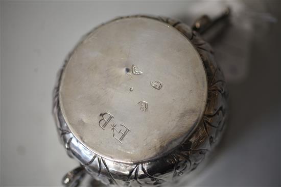 A Charles II silver porringer, 4.5 oz.